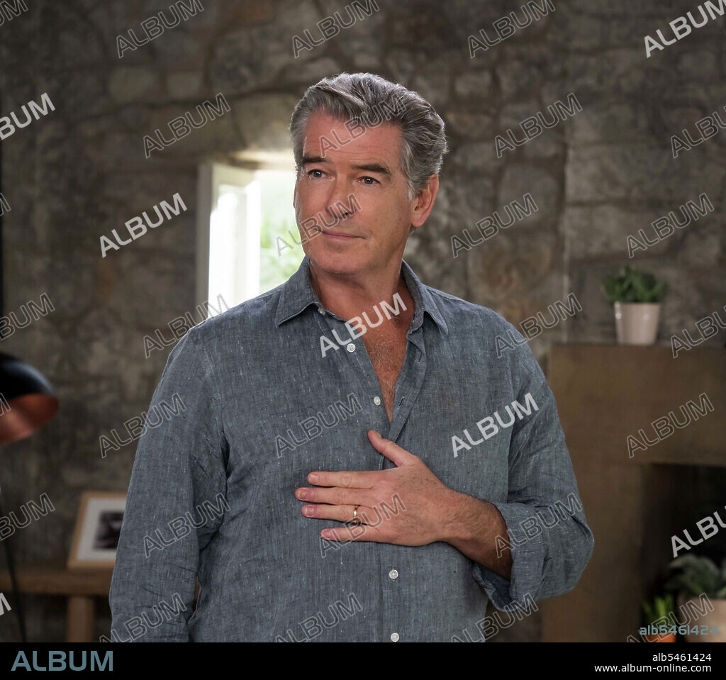PIERCE BROSNAN en MAMMA MIA! UNA Y OTRA VEZ, 2018 (MAMMA MIA! HERE WE GO AGAIN), dirigida por OL PARKER. Copyright Legendary Entertainment/Universal.