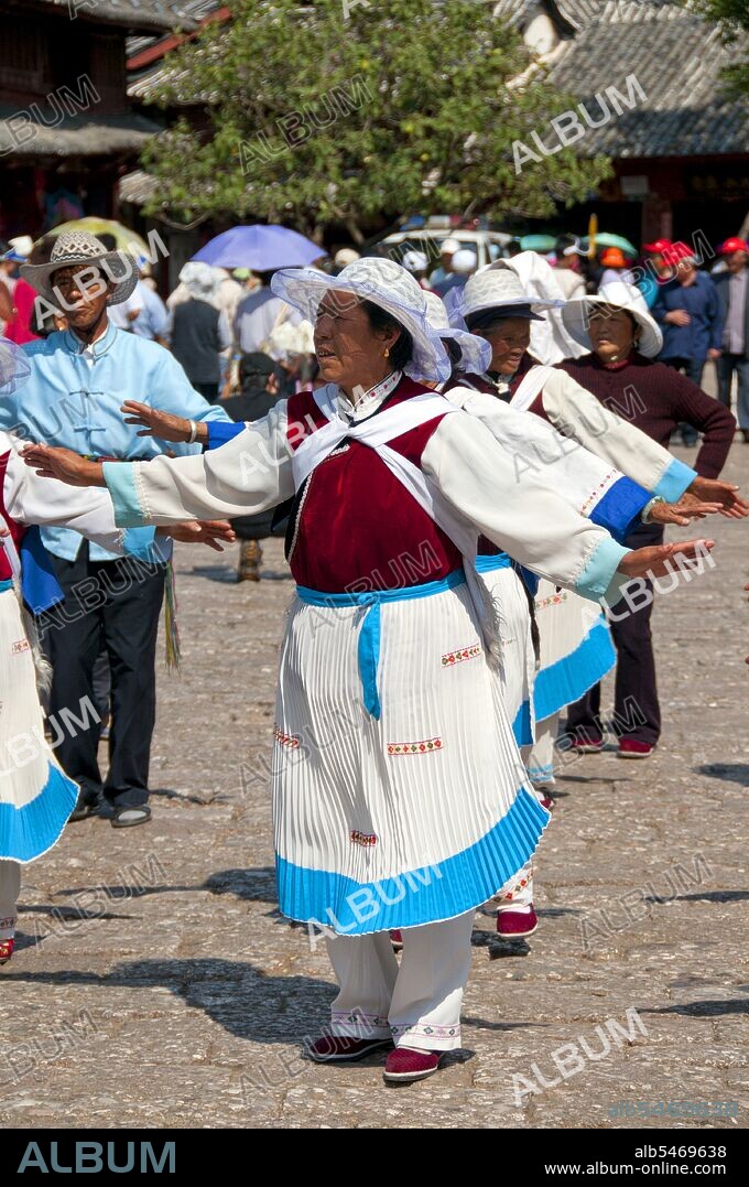The Naxi or Nakhi are an ethnic group inhabiting the foothills of the Himalayas in the northwestern part of Yunnan Province, as well as the southwestern part of Sichuan Province in China. The Naxi are thought to have come originally from Tibet and, until recently, maintained overland trading links with Lhasa and India. The Naxi form one of the 56 ethnic groups officially recognized by the People's Republic of China. The Naxi are traditionally followers of the Dongba religion. Through both Han Chinese and Tibetan cultural influences, they adopted Tibetan Buddhism and, to a lesser extent, Taoism, in the 10th century. The Old Town of Lijiang dates back more than 800 years and was once an important town on the old Tea Horse Road.