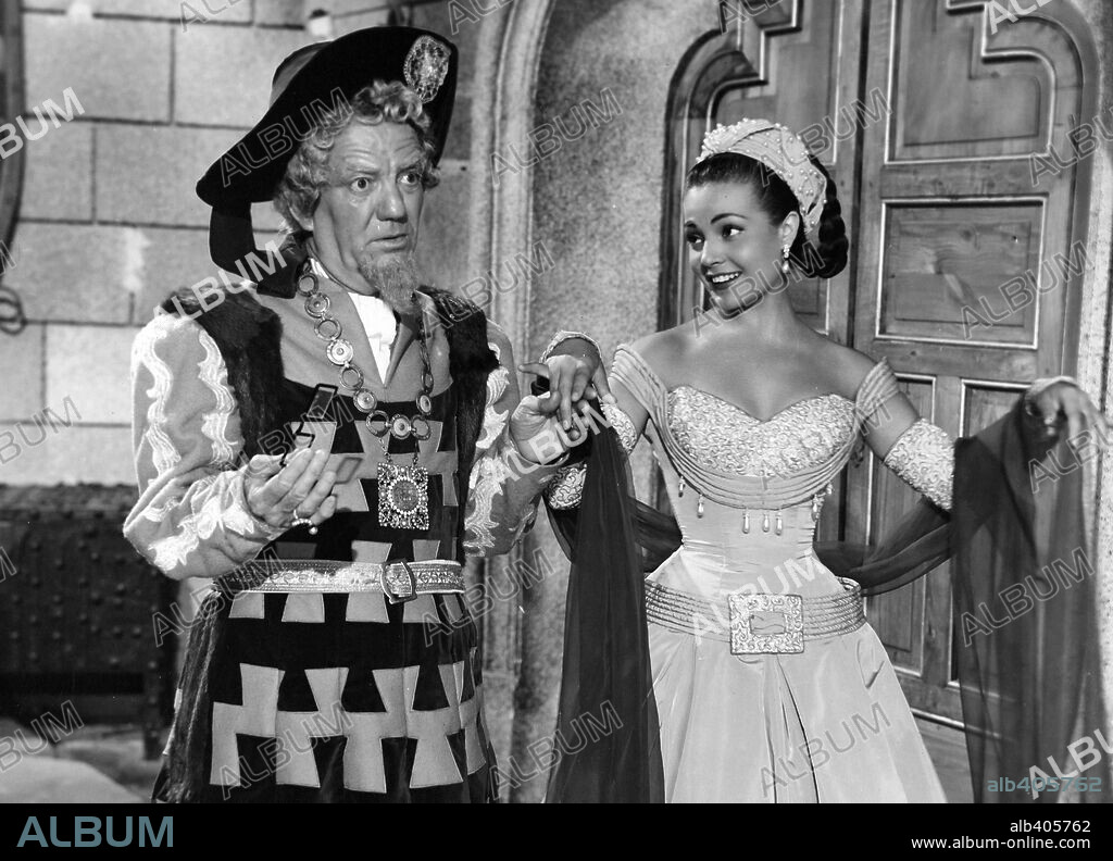 CARMEN SEVILLA en LA FIERECILLA DOMADA, 1956, dirigida por ANTONIO ROMAN. Copyright PRODUCCIONES BENITO PEROJO/VESCOS FILMS.