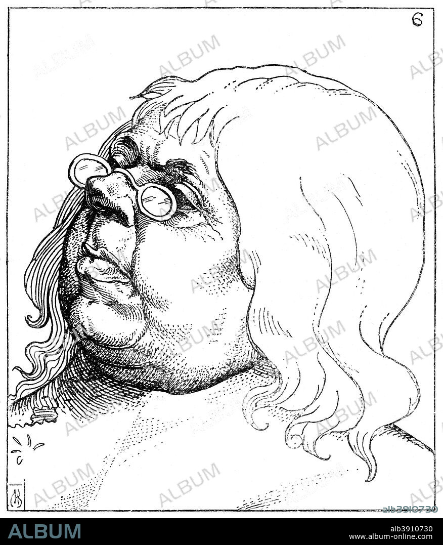 'Mr Worldly Wiseman', 1895. A character from John Bunyan's The Pilgrim's Progress. A print from The Magazine of Art, Cassell and Company, Limited, London, Paris and Melbourne, 1895.