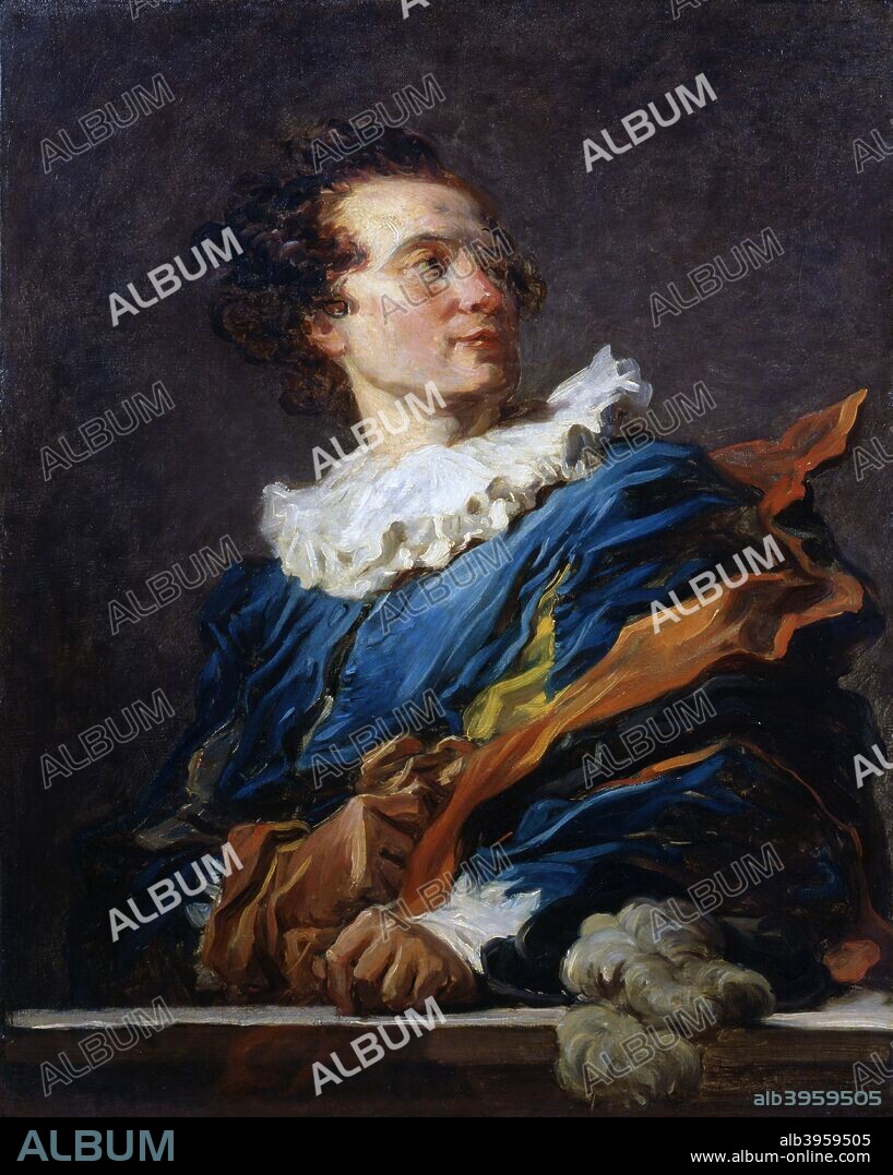 'Figure of Fantasy: Portrait of the Abbot of Saint-Non', 1769. Found in the collection of the Louvre, Paris, France.