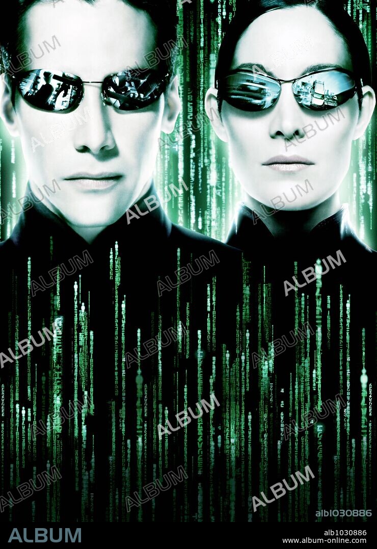 Poster of THE MATRIX RELOADED, 2003, directed by ANDY WACHOWSKI and LARRY WACHOWSKI. Copyright WARNER BROS. PICTURES.
