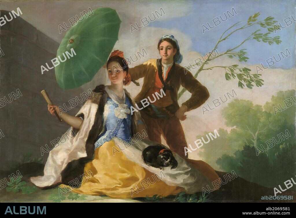Francisco de Goya y Lucientes / 'El quitasol', 1777, Escuela Española, Óleo sobre Lienzo, 104 cm x 152 cm, P00773.