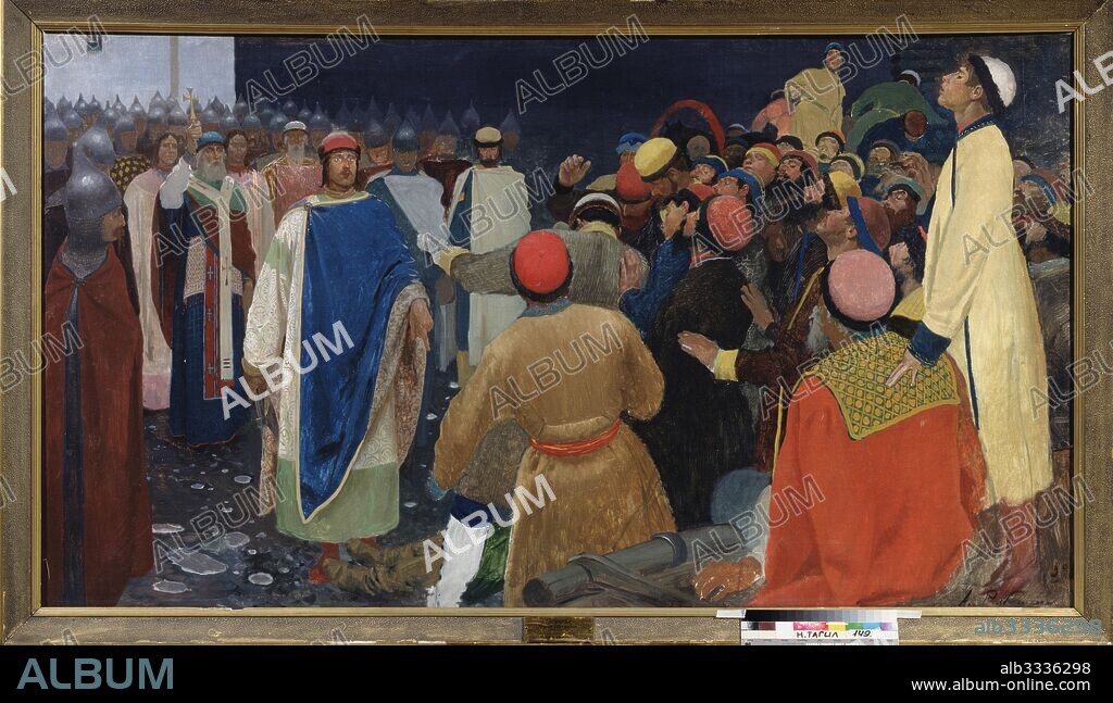 ANDREI PETROVICH RYABUSHKIN. Prince Gleb Svyatoslavich killed a Magus at the Novgorod veche.