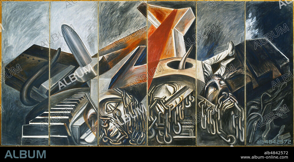 JOSE CLEMENTE OROZCO. Dive Bomber and Tank.