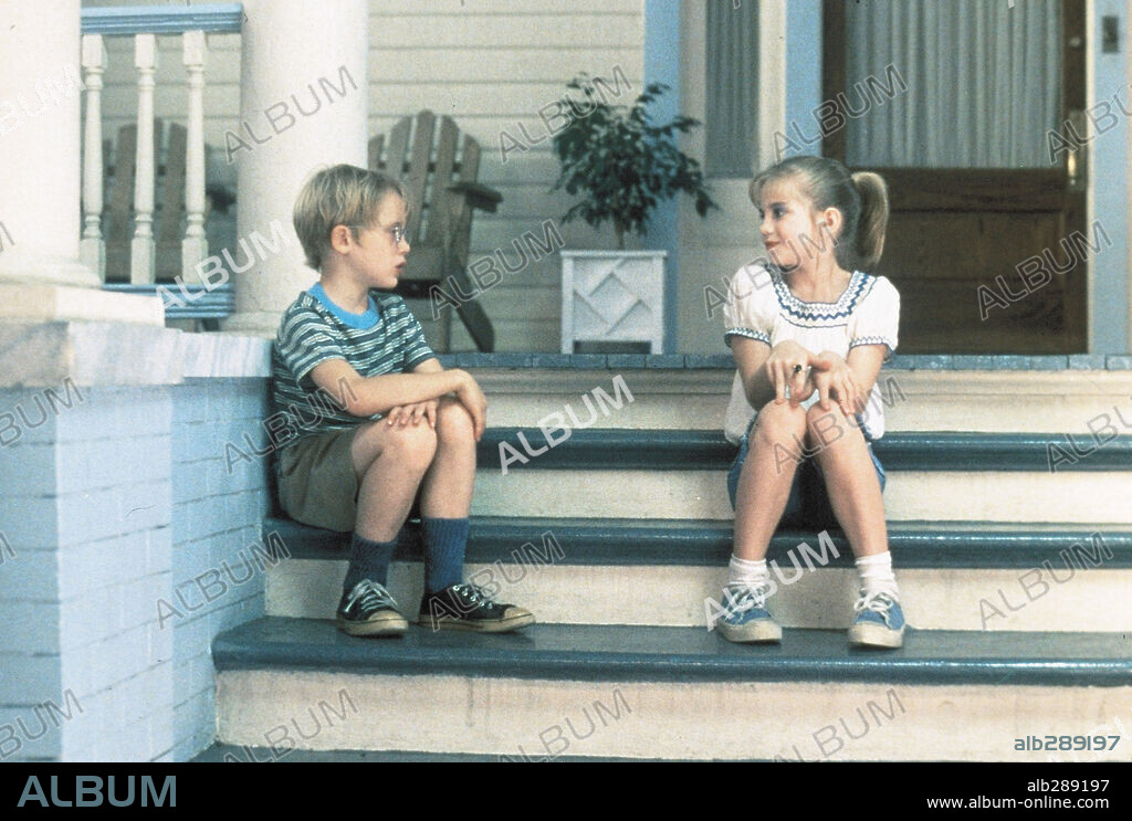 ANNA CHLUMSKY und MACAULAY CULKIN in MY GIRL - MEINE ERSTE LIEBE, 1991 (MY GIRL), unter der Regie von HOWARD ZIEFF. Copyright COLUMBIA PICTURES.