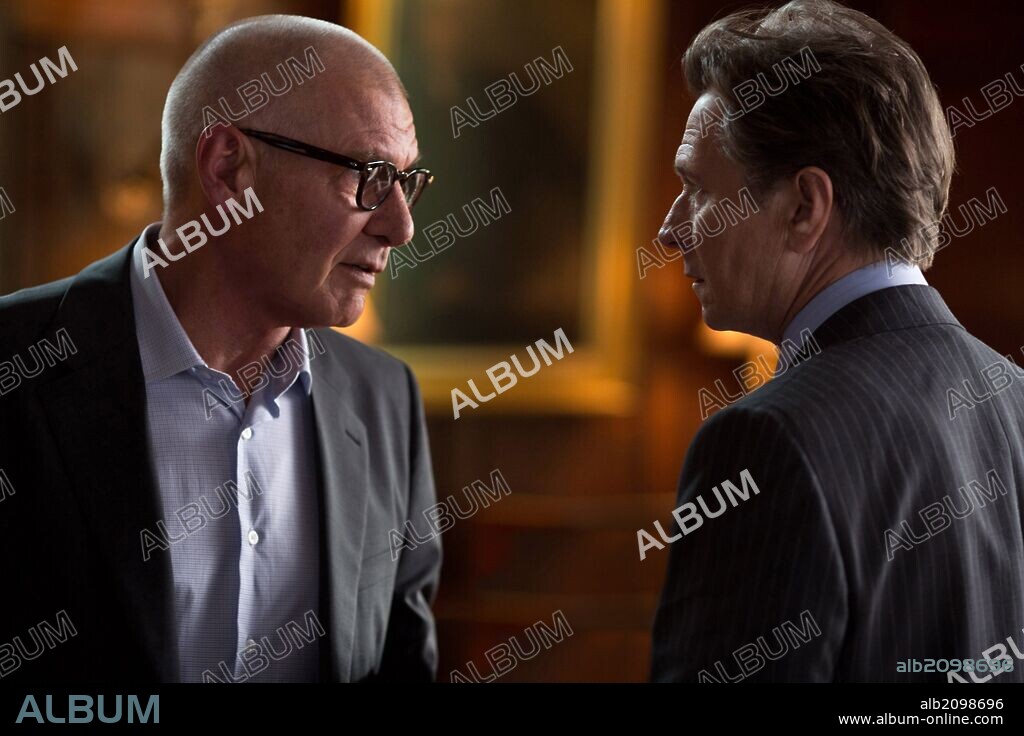 GARY OLDMAN et HARRISON FORD dans PARANOIA, 2013, réalisé par ROBERT LUKETIC. Copyright GAUMONT.