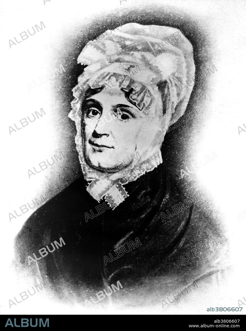 Anna Tuthill Symmes Harrison (July 25, 1775 - February 25, 1864) was the wife of President William Henry Harrison and grandmother of President Benjamin Harrison, was nominally First Lady of the United States during her husband's one month term in 1841, but she never entered the White House. At the age of 65 years old during her husband's presidential term, she is the oldest woman ever to become First Lady, as well as having the distinction of holding the title for the shortest length of time, and the first person to be widowed while holding the title.