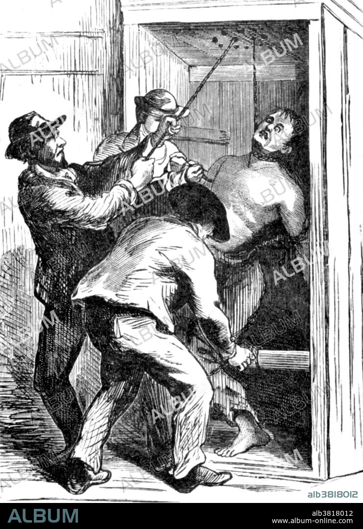 The use of the shower-bath as a means of coercing criminals into submission to the orders of prison authorities began to be general about the year 1845. Brutality such as this continued well into the 20th century in some Southern prisons. Water torture encompasses a variety of techniques using water to inflict physical or psychological harm on a victim as a form of torture or execution. Unknown source, 1871.