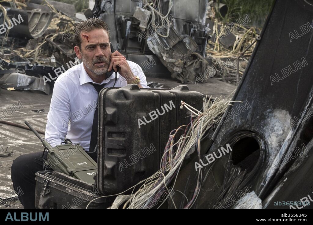 JEFFREY DEAN MORGAN in RAMPAGE, 2018, directed by BRAD PEYTON. Copyright FLYNN PICTURE COMPANY/NEW LINE CINEMA/TWISTED MEDIA/WRIGLEY.