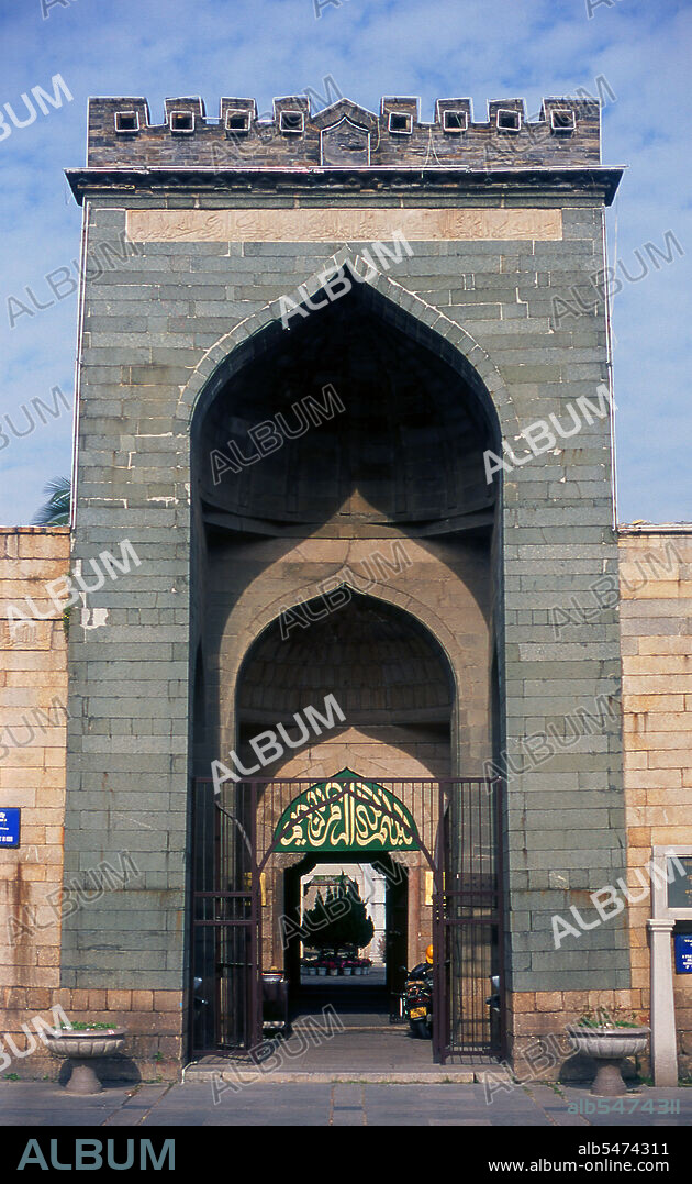 The Qingjing Mosque, also known as the Ashab Mosque, was initially built in 1009 during the Song Dynasty (960-1279). It was based on a mosque in Damascus, Syria and is the oldest Arab-style mosque in China. The mosque, built and repaired by Arab Muslims, reflects the longstanding cultural exchange between China and the Arabic countries. A thousand years ago Quanzhou was arguably the worlds most significant port, with a lucrative position at the centre of the maritime silk trade. It prospered enormously during the Song and Yuan dynasties, when it was visited by Marco Polo (the port was known as Zaytoun then) and played host to thousands of Arab merchants, many of whom made fortunes introducing Chinese inventions such as gunpowder and printing to the West. The port fell into irreversible decline following the restrictions on maritime trade imposed by the Ming emperors in the 15th century.