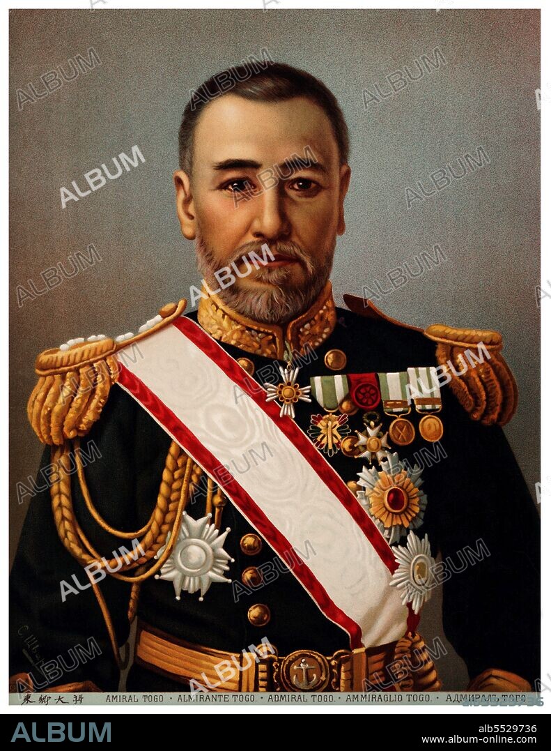 During the Russo-Japanese War, Togo engaged the Russian navy at Port Arthur and the Yellow Sea in 1904, and destroyed the Russian Baltic Fleet at the Battle of Tsushima in 1905, a battle which shocked the world. Tsushima had broken the Russian strength in East Asia, and is said to have triggered various uprisings in the Russian Navy (1905 uprisings in Vladivostok and the Battleship Potemkin uprising), contributing to the Russian Revolution of 1905. Togo was termed by Western journalists  'The Nelson of the East', after the British admiral who defeated the French and Spanish at Trafalgar.