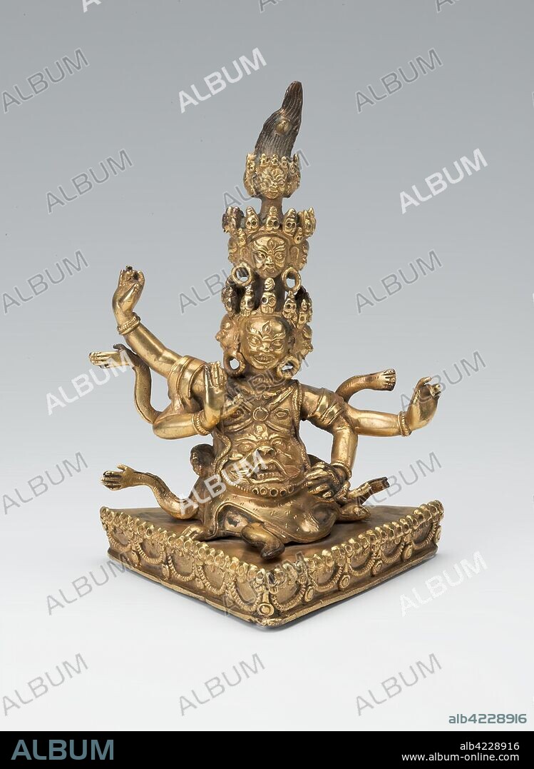 MASTER: MASTER ZANABAZAR (SCHOOL OF). 'Bodhisattva Maitreya'. Mongolia, 18th century. Dimensions: height 23,5 cm.