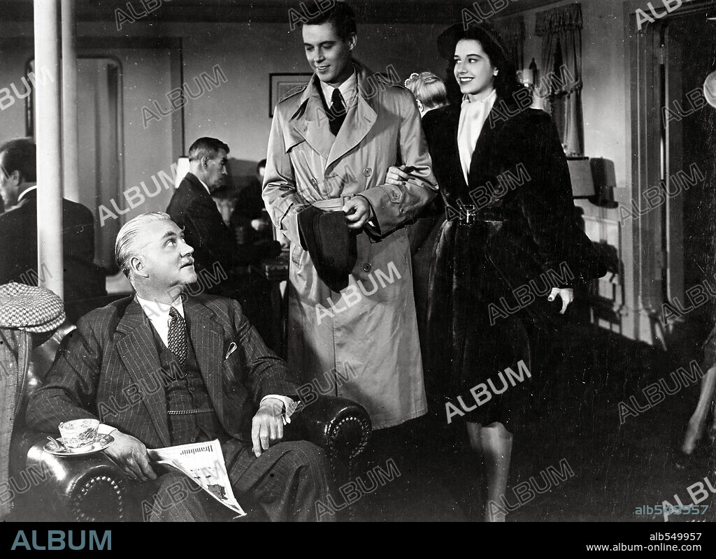 NIGEL BRUCE in PURSUIT TO ALGIERS, 1945, directed by ROY WILLIAM NEILL. Copyright UNIVERSAL PICTURES.