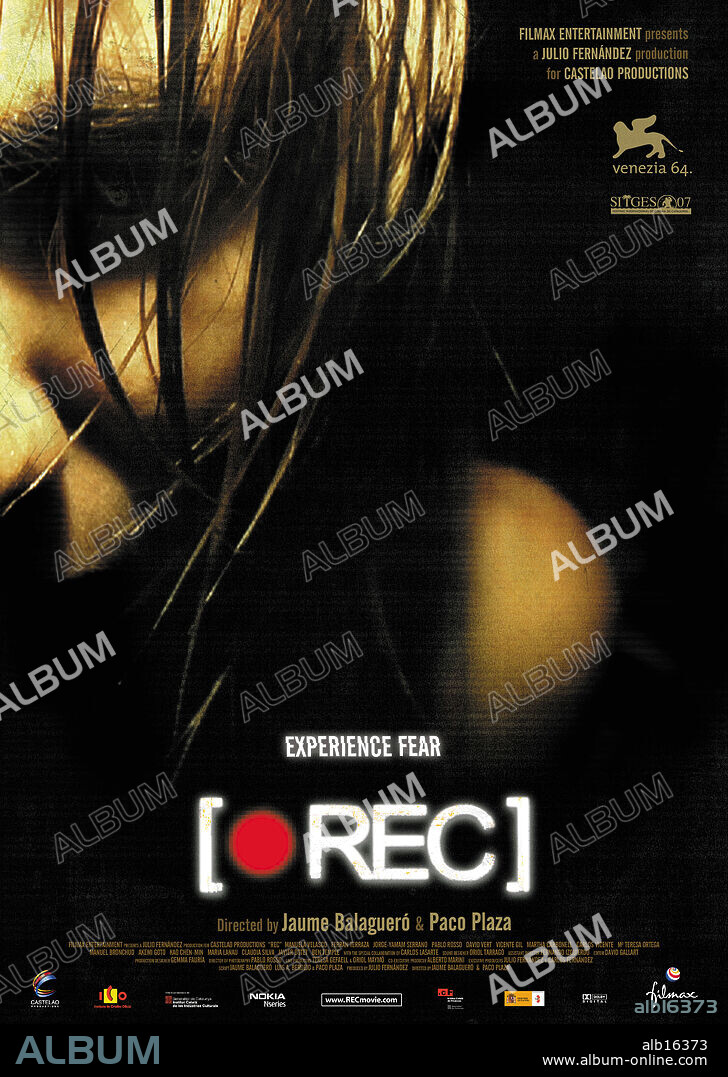 Poster of [REC], 2007, directed by JAUME BALAGUERO and PACO PLAZA. Copyright FILMAX.