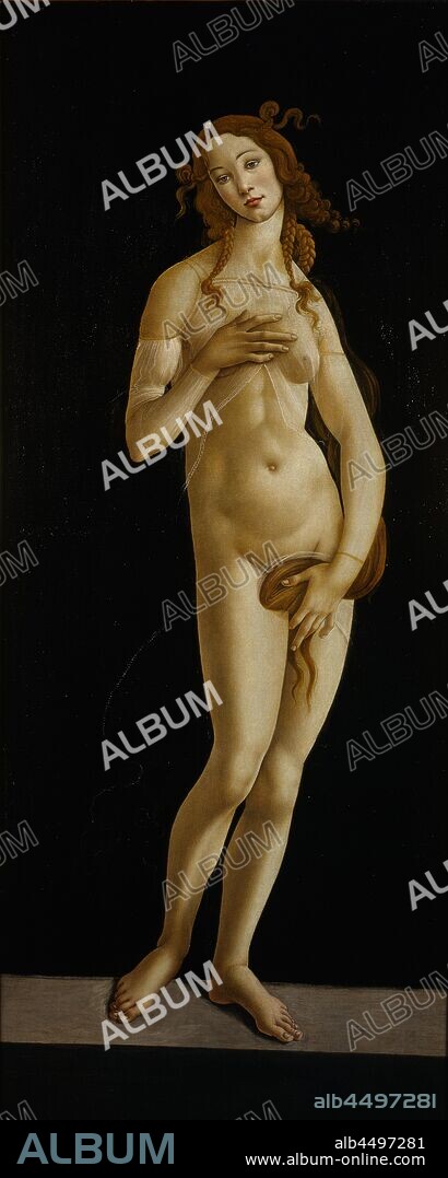SANDRO BOTTICELLI. Venus Pudica.