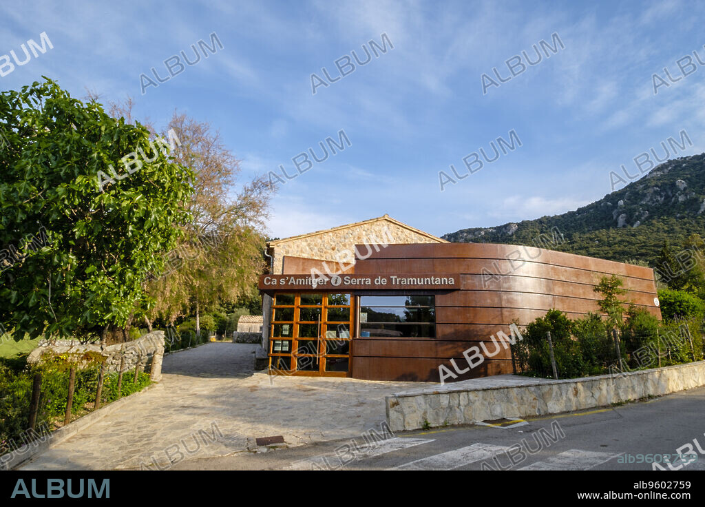 Centro de Interpretación de Ca s'Amitger, Escorca, Paraje natural de la Serra de Tramuntana, Mallorca, balearic islands, Spain.