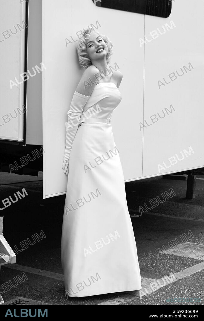 ANA DE ARMAS in BLONDE, 2022, directed by ANDREW DOMINIK. Copyright PLAN B ENTERTAINMENT.