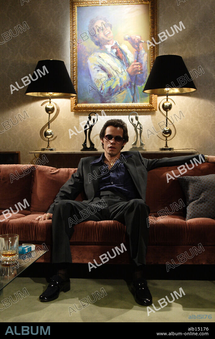 MARC ANTHONY in WHO KILLED HECTOR LAVOE, 2006 (EL CANTANTE), directed by LEON ICHASO. Copyright Nuyorican Productions/R-Caro productions.