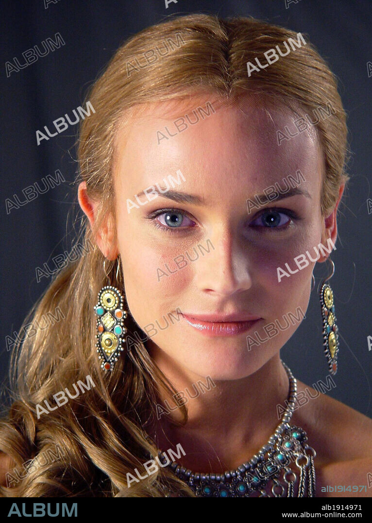 DIANE KRUGER en TROYA, 2004 (TROY), dirigida por WOLFGANG PETERSEN. Copyright WARNER BROS.