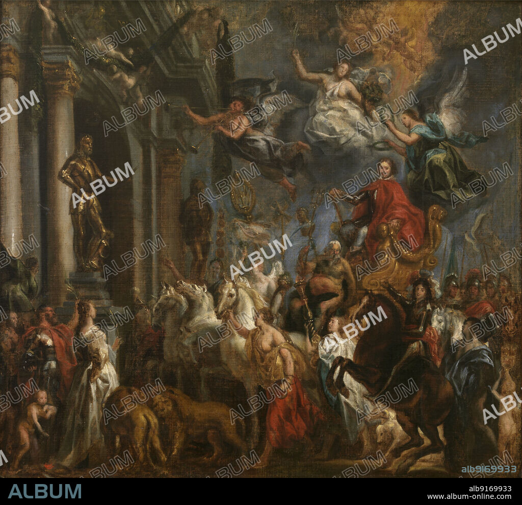 JACOB JORDAENS. Triumph of Frederick Henry, Prince of Orange.