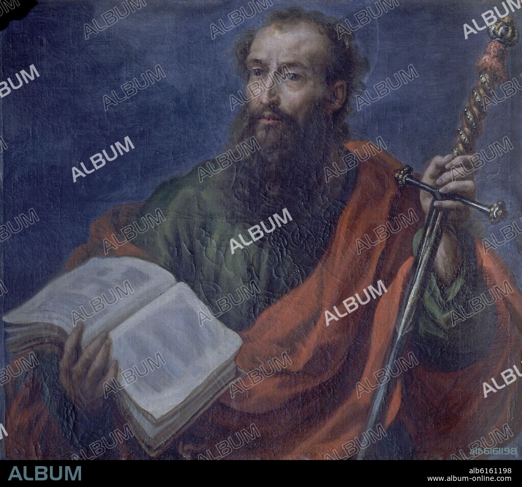 FRANCISCO RIZI DE GUEVERA. RETABLO MAYOR - SAN MATEO- S XVII-PINTURA ESPAÑOLA.
