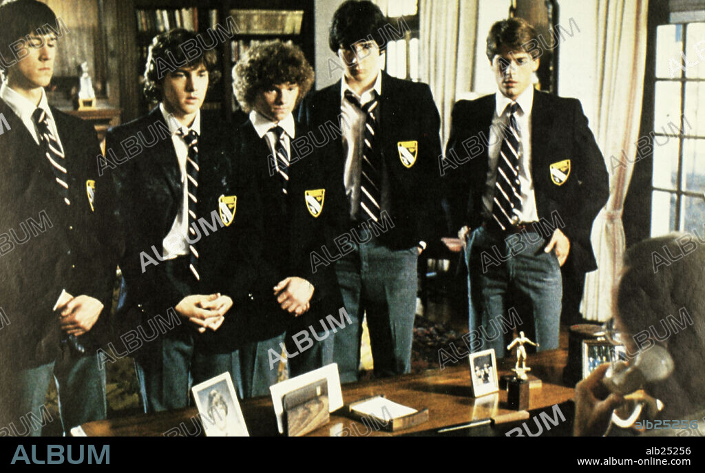 JOHN CUSACK and ROB LOWE in CLASS, 1983, directed by LEWIS JOHN CARLINO. Copyright ORION PICTURES.