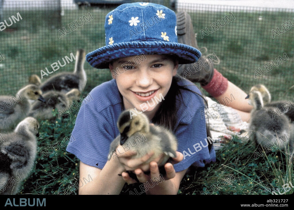 ANNA PAQUIN en VOLANDO LIBRE, 1996 (FLY AWAY HOME), dirigida por CARROLL BALLARD. Copyright COLUMBIA TRI STAR / SEIDA, TAKASHI.