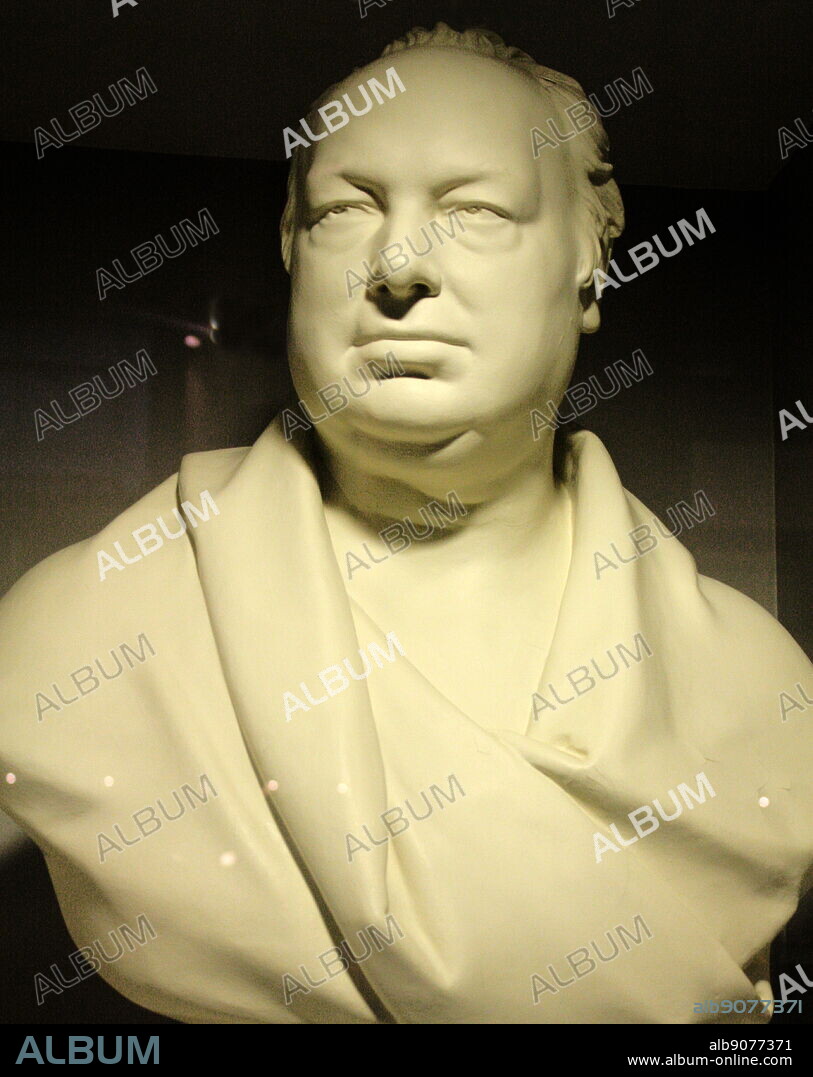 Bust of Henry Maudslay. British Machine	ool inventor who lived between 1771-1831. Considered to be the founding father of machine tool technology. Made by Sir Francis Legatt Chantrey.