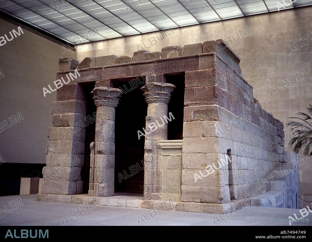 ARTE EGIPCIO - TEMPLO DE DENDUR-S I A C.