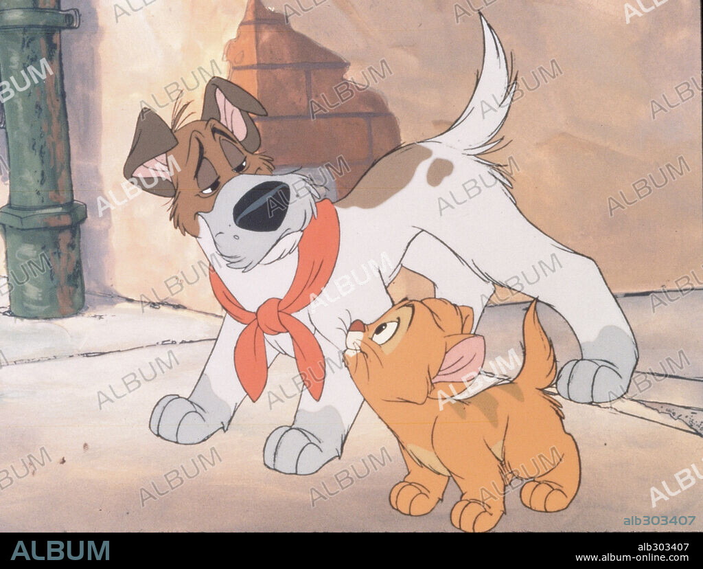 OLIVER Y SU PANDILLA, 1988 (OLIVER & COMPANY), dirigida por GEORGE SCRIBNER. Copyright WALT DISNEY PICTURES.