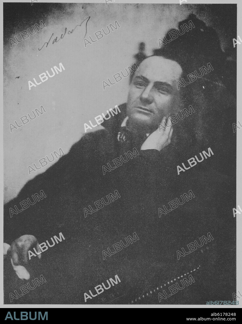 GASPARD-FELIX TOUNACHON (1820-1910) NADAR. CHARLES BAUDELAIRE (1821-1867).