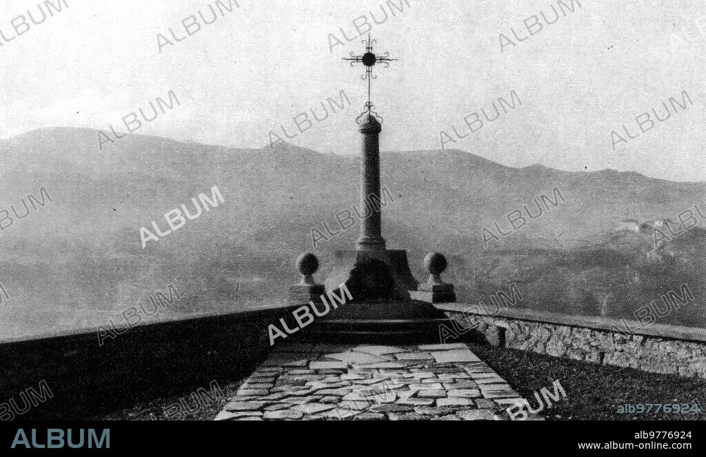 1940. Cross of the José Antonio preventory of the Women's section in Gallarta (Vizcaya).
