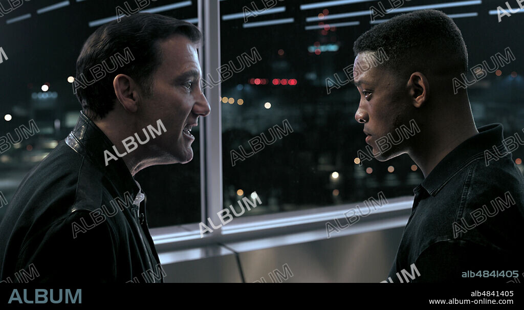 CLIVE OWEN y WILL SMITH en GÉMINIS, 2019 (GEMINI MAN), dirigida por ANG LEE. Copyright JERRY BRUCKHEIMER FILMS.