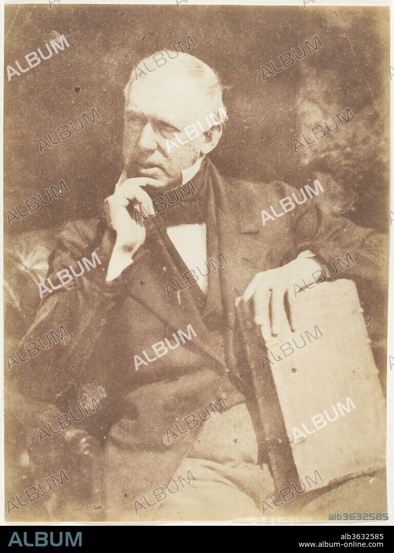ROBERT ADAMSON and DAVID OCTAVIUS HILL. Alexander Thompson. Artist: David Octavius Hill (British, Perth, Scotland 1802-1870 Edinburgh, Scotland); Robert  Adamson (British, St. Andrews, Scotland 1821-1848 St. Andrews, Scotland). Photography Studio: Hill and Adamson (British, active 1843-1848). Date: 1843-47.