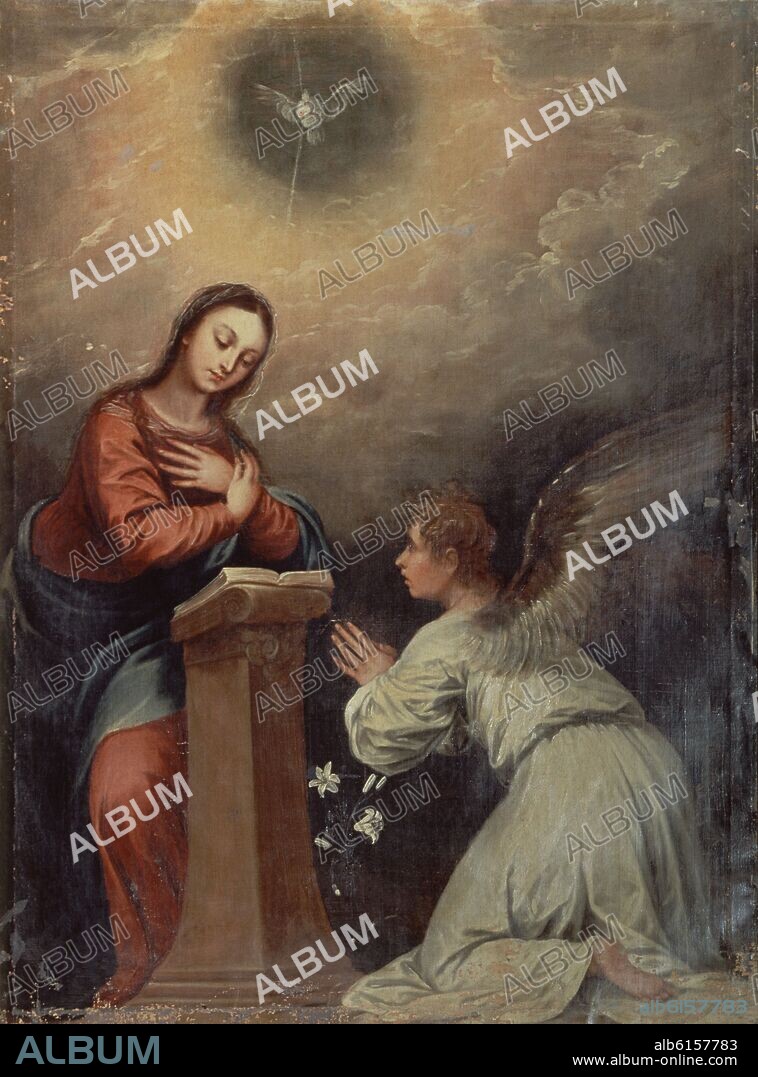 ALONSO CANO. ANUNCIACION EN LA CAPILLA DE LA PIEDAD, 1687.