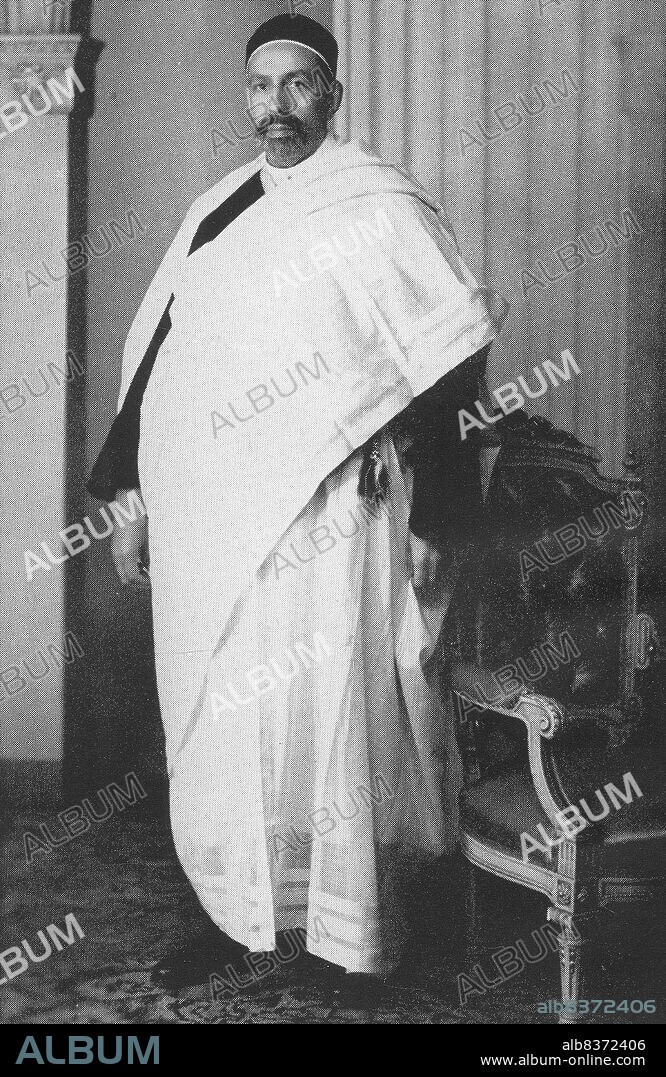 Idris as-Senussi proclaimed an independent Emirate of Cyrenaica in 1949. He was also invited to become Emir of Tripolitania, another of the three traditional regions that now constitute modern Libya (the third being Fezzan). By accepting he began the process of uniting Libya under a single monarchy.<br/><br/>. A consitution was enacted in 1949 and adopted in October 1951. A National Congress elected Idris as King of Libya, and as Idris I he proclaimed the independence of the United Kingdom of Libya as a sovereign state on 24 December 1951. On 1 September 1969, while Idris was in Turkey for medical treatment, he was deposed in a coup by a group of Libyan army officers under the leadership of Muammar al-Gaddafi.<br/><br/>. The monarchy was abolished and a republic proclaimed. Idris died at the Sultan Palace in Dokki, Cairo in 1983, aged 94. He was buried at Jannat al-Baqi, Medina, Saudi Arabia.