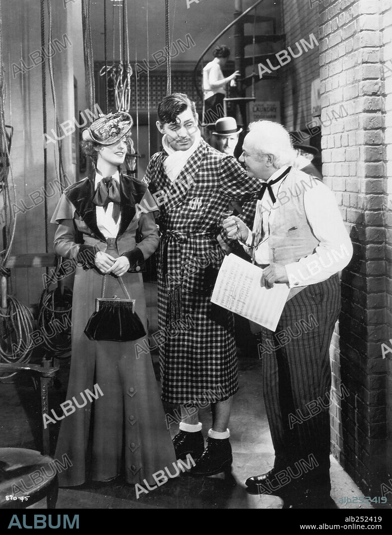 CLARK GABLE and JEANETTE MACDONALD in SAN FRANCISCO, 1936, directed by W. S. VAN DYKE. Copyright M.G.M.
