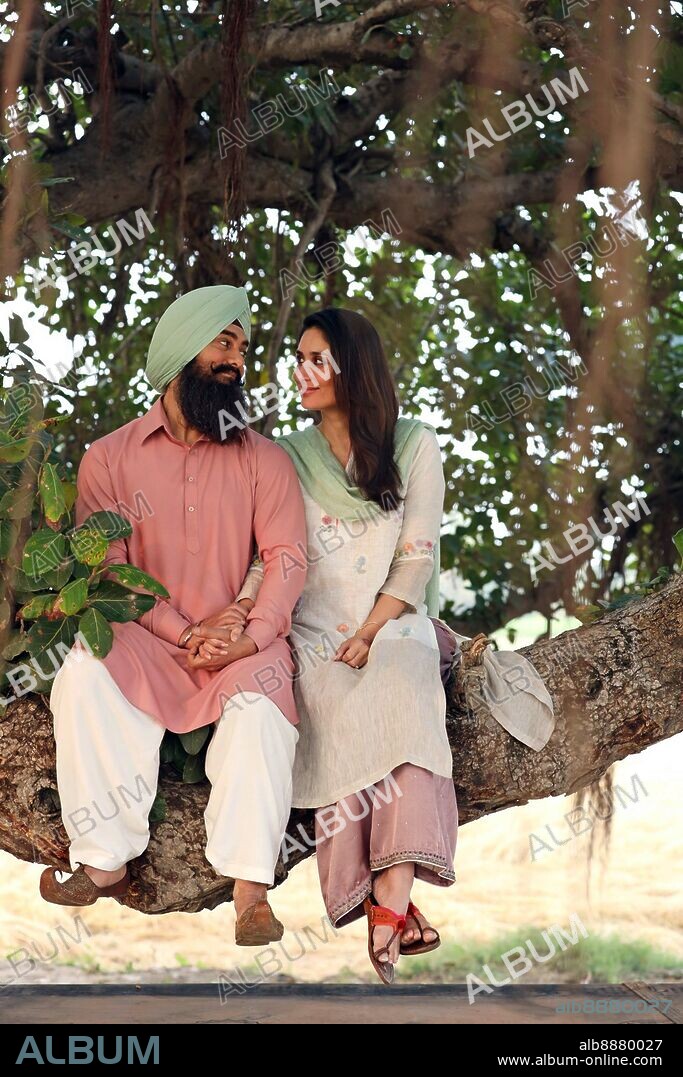 AAMIR KHAN and KAREENA KAPOOR in LAAL SINGH CHADDHA, 2022, directed by ADVAIT CHANDAN. Copyright AAMIR KHAN PRODUCTIONS.
