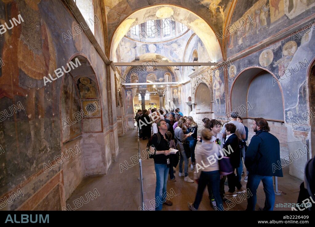 Monasterio de San Salvador en Chora, siglo XI. Estambul.Turquia. Asia.