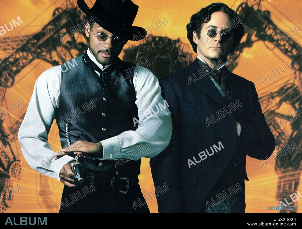 KEVIN KLINE und WILL SMITH in WILD WILD WEST, 1999, unter der Regie von BARRY SONNENFELD. Copyright WARNER BROS.