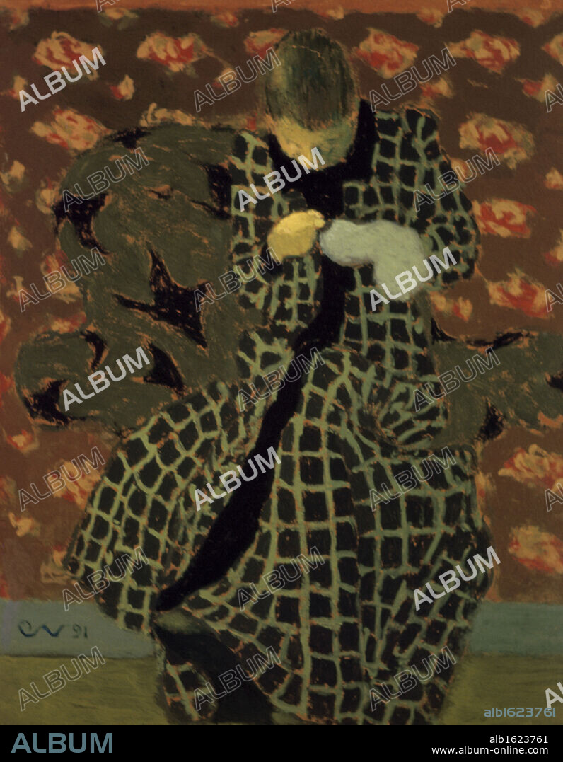 Femme Cousant  Edouard Vuillard (1868-1940/French).
