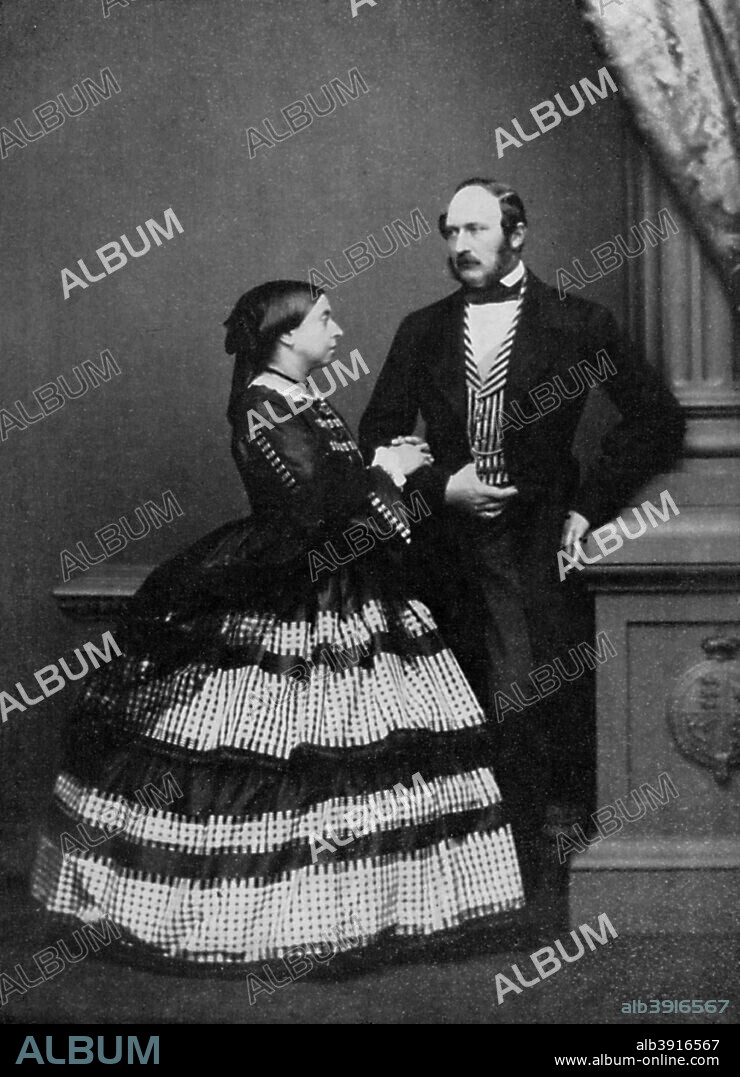 Queen Victoria and Albert, Prince Consort, 1861 (1964