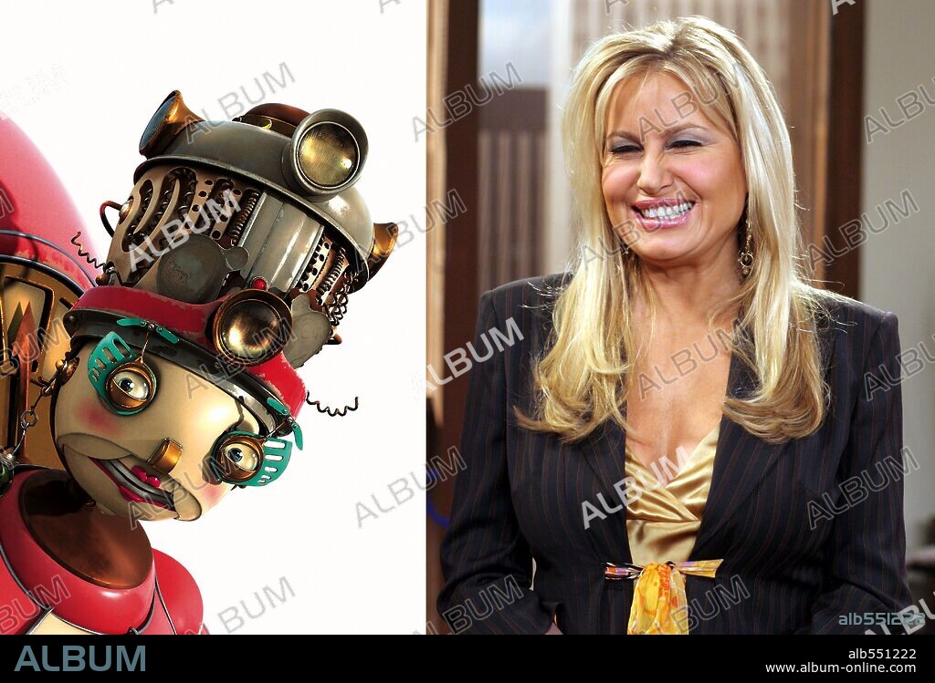 JENNIFER COOLIDGE in ROBOTS, 2005, directed by CARLOS SALDANHA and CHRIS WEDGE. Copyright FOX ANIMATION STUDIOS.