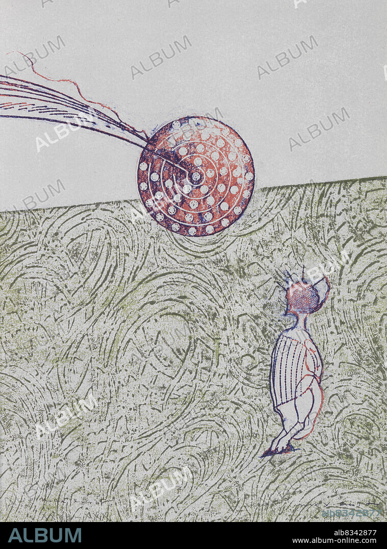 Illustration to "Max Ernst - Collagen. Inventar und Widerspruch" by Werner Spies.