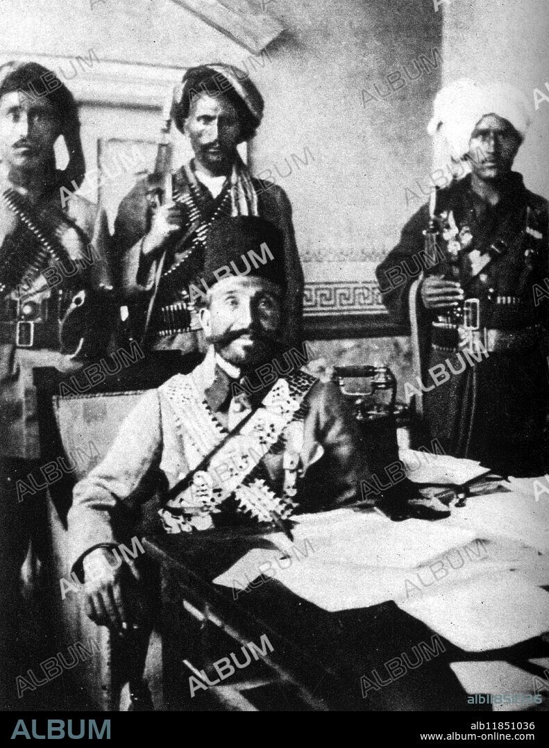 The ruler of Kabul whose recent victory drove King Amanullah from Afghanistan : the Amir Habibulla ( Bacha-i-Saqaq) . Ex King Amanullah first abdicated on 14 January in favour of his elder brother Inayatullah who in turn abdicated four days later when the rebel leader Bacha-i-Saqaq , assumed power in Kabul with the title of Amir Habibullah . 1 June 1929.