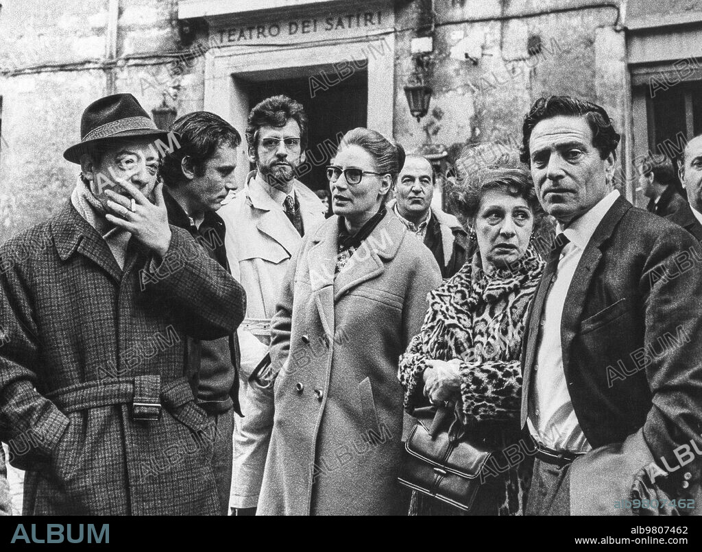 Carlo d'angelo, gian maria volonte, giulio bosetti, elena zareschi, andreina pagnani, raf vallone, 1968.