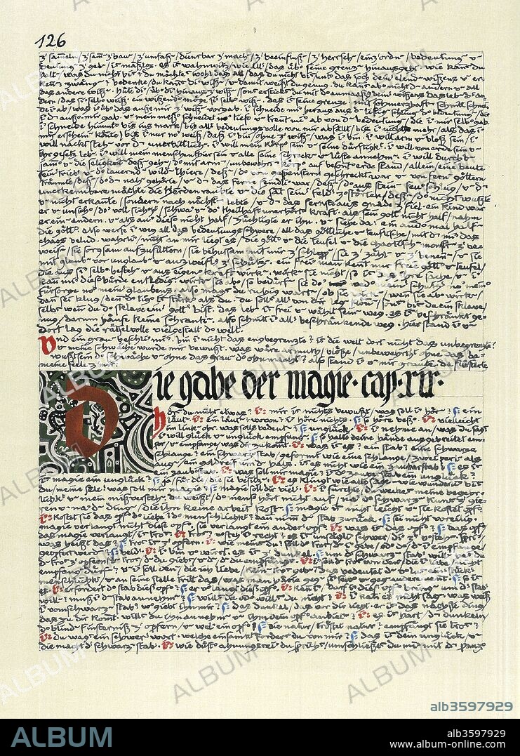 Illustration from The Red Book (Liber Novus) by Carl Gustav Jung.