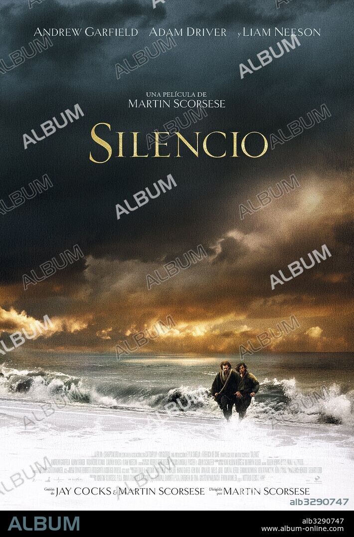 Poster de SILENCIO, 2016 (SILENCE), dirigida por MARTIN SCORSESE. Copyright AI-FILM/CAPPA DEFINA PROD/CACCHI GORI PICTURES/FABRICA DE CI.