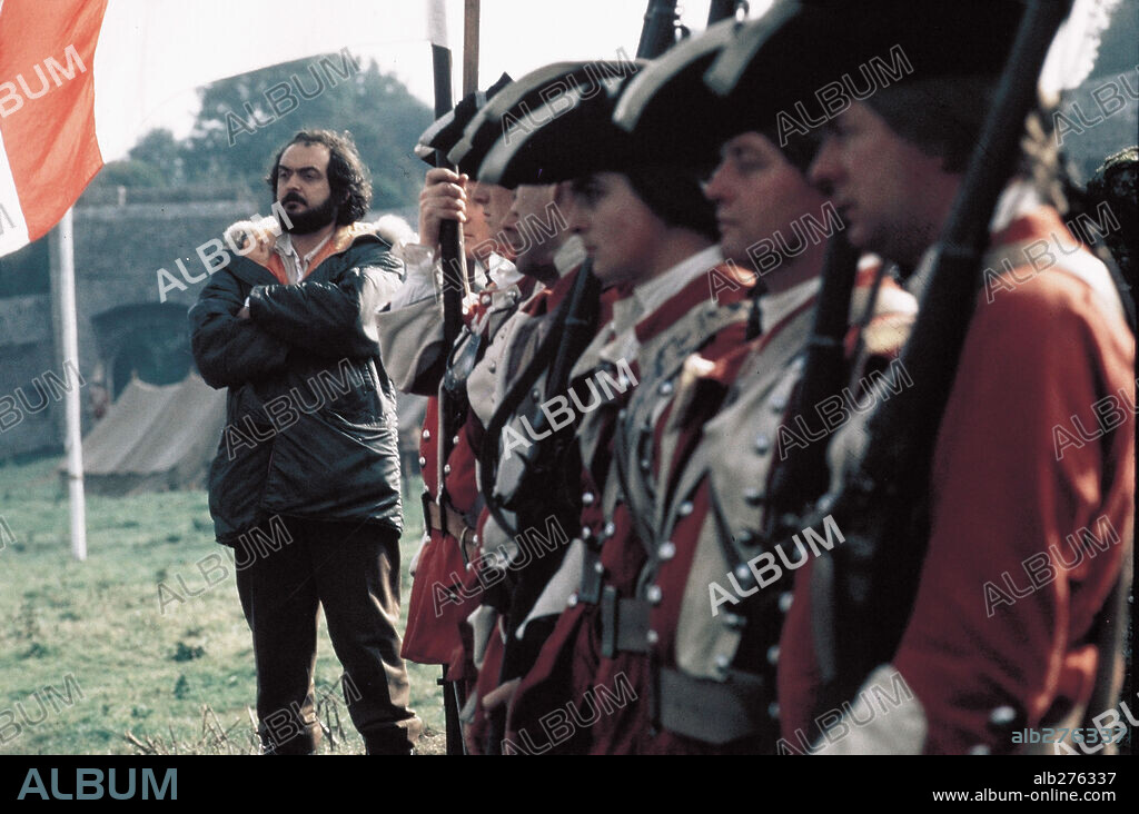 STANLEY KUBRICK en BARRY LYNDON, 1975, dirigida por STANLEY KUBRICK. Copyright WARNER BROTHERS.